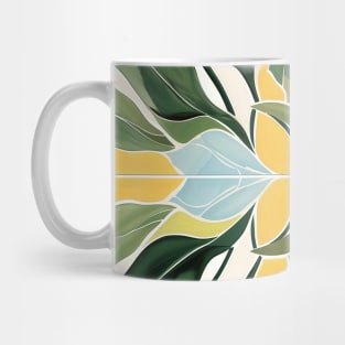 Georgia O'Keeffe Inspired Tile Pattern Mug